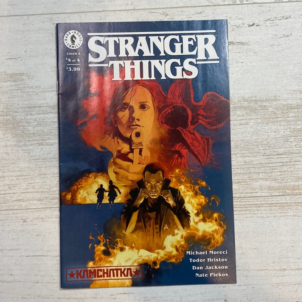 Stranger Things Issue 4 of 4 Cover A Comic Book